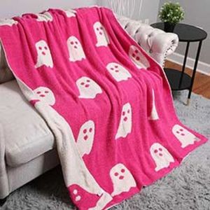 Ghost blanket pink